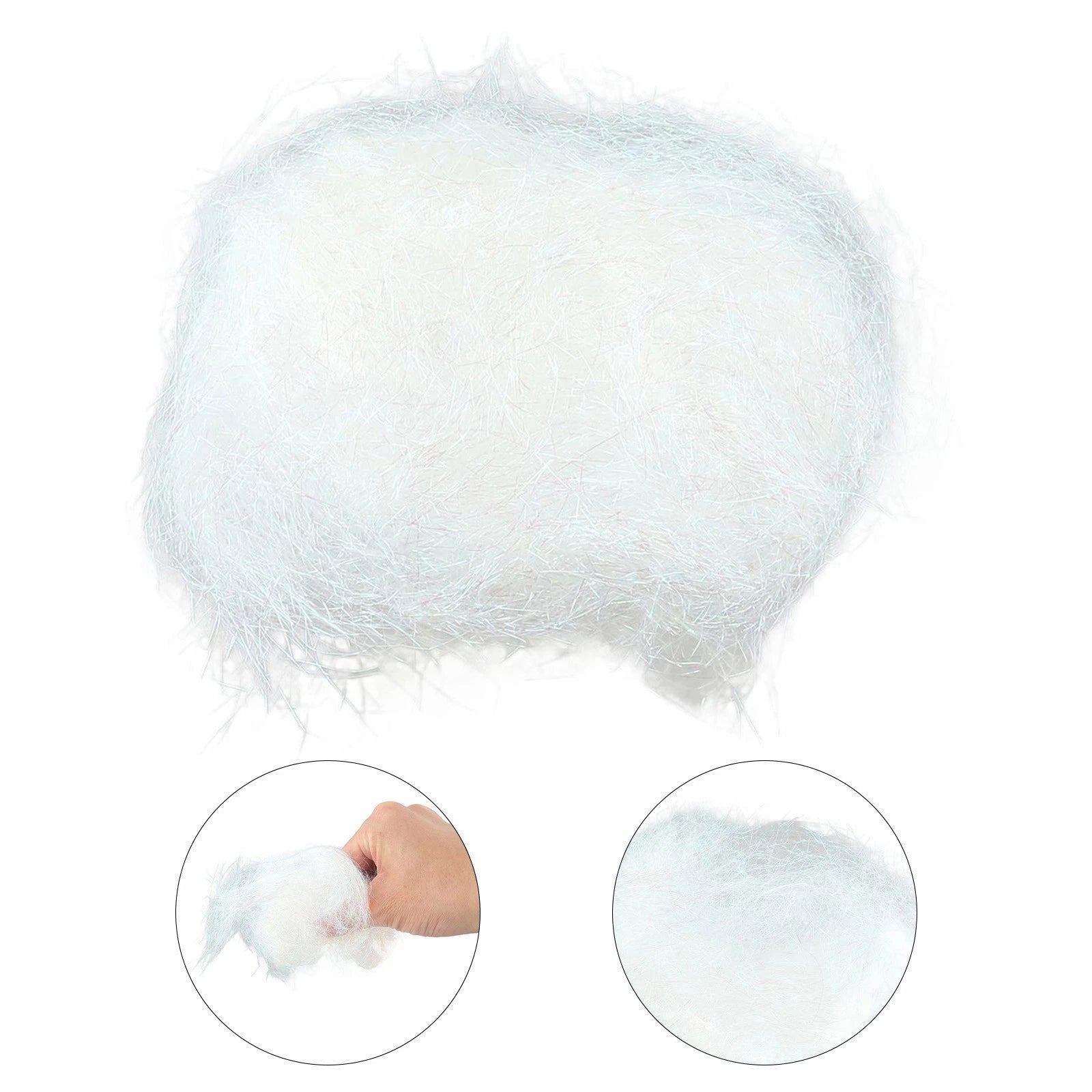 65mm Dubbing Synthetic Fibers Baitfish Fly Tying Material for Fishing