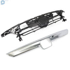 Set of 2 Front Bumper Upper Grille for Honda Accord (2021–2022) Black