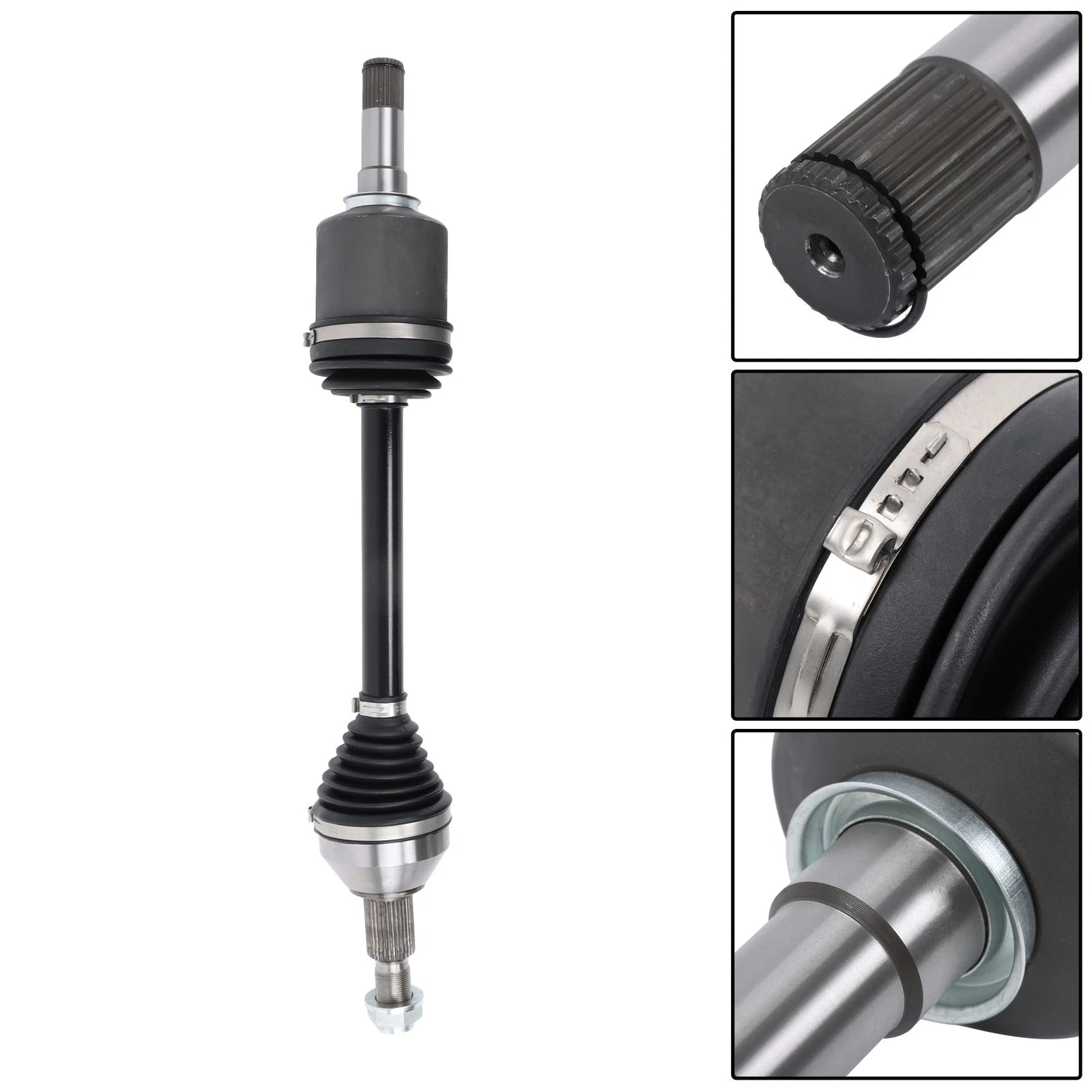 Set of 2 Front CV Joint Axle Shafts for Chevrolet Traverse (2009-2017)