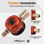 Nitrogen Purge Tool for HVAC Brake System (50PSI, 200PSI Max)