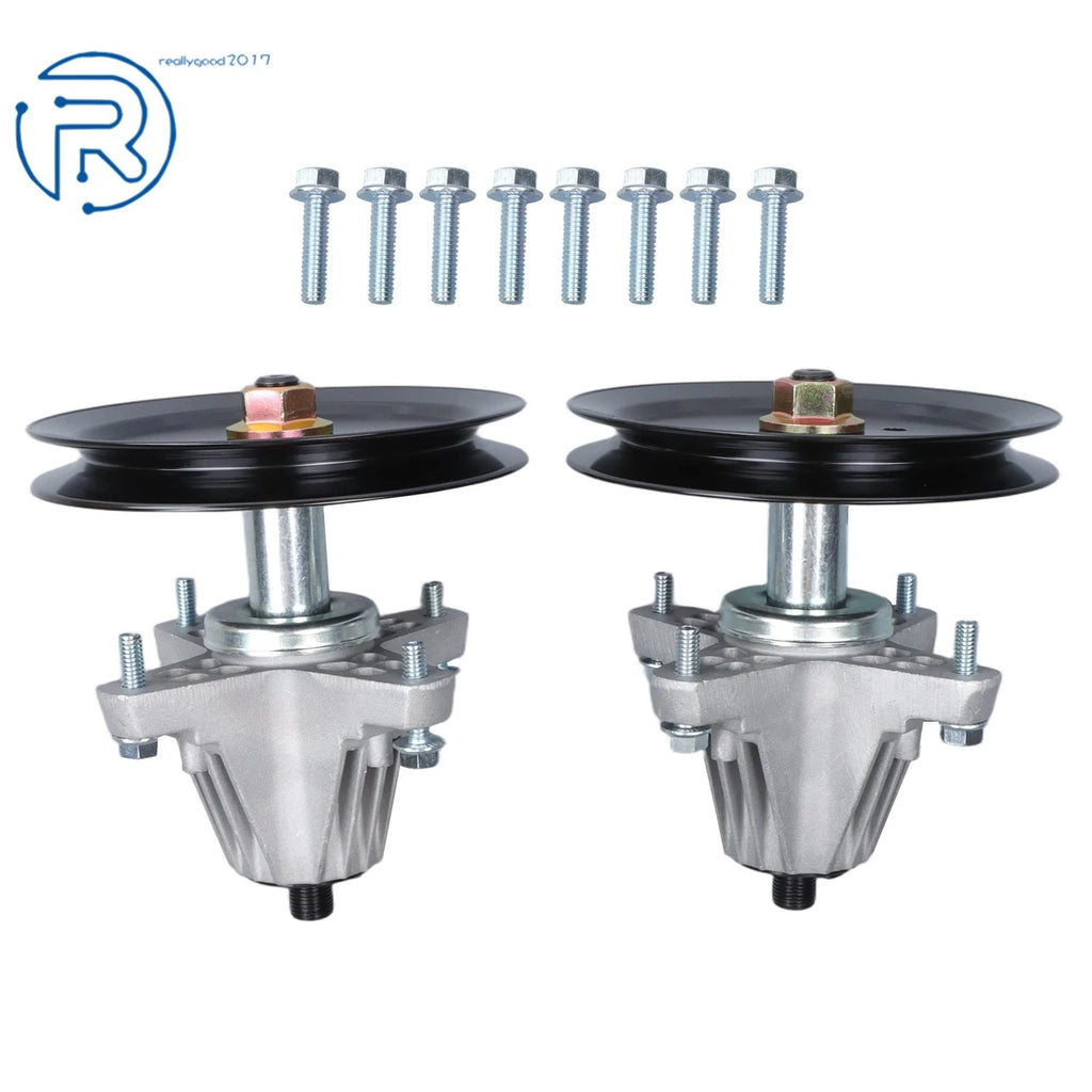 Set of 2 Spindle Assembly for Cub Cadet MTD ZT1 ZTS1-46 (618-09395, 618P09395)