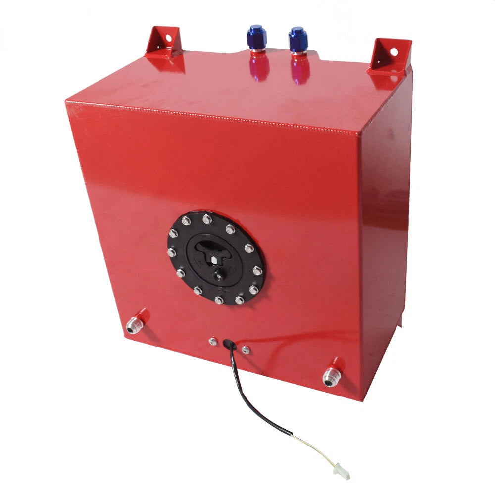 10 Gallon Aluminum Fuel Cell Tank with Level Sender for Universal Fit