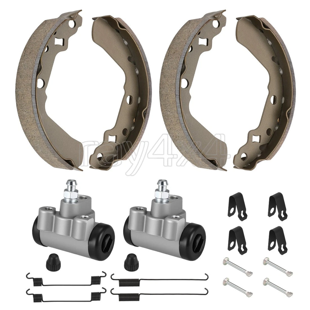 Front Brake Wheel Cylinders & Shoes for Suzuki KingQuad 300 4x4 (1999–2001)