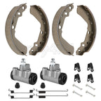 Front Brake Wheel Cylinders & Shoes for Suzuki KingQuad 300 4x4 (1999–2001)