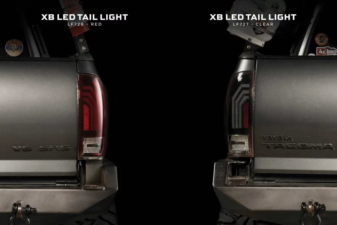 Morimoto XB LED Black Tail Lights for Toyota Tacoma (2005–2015)