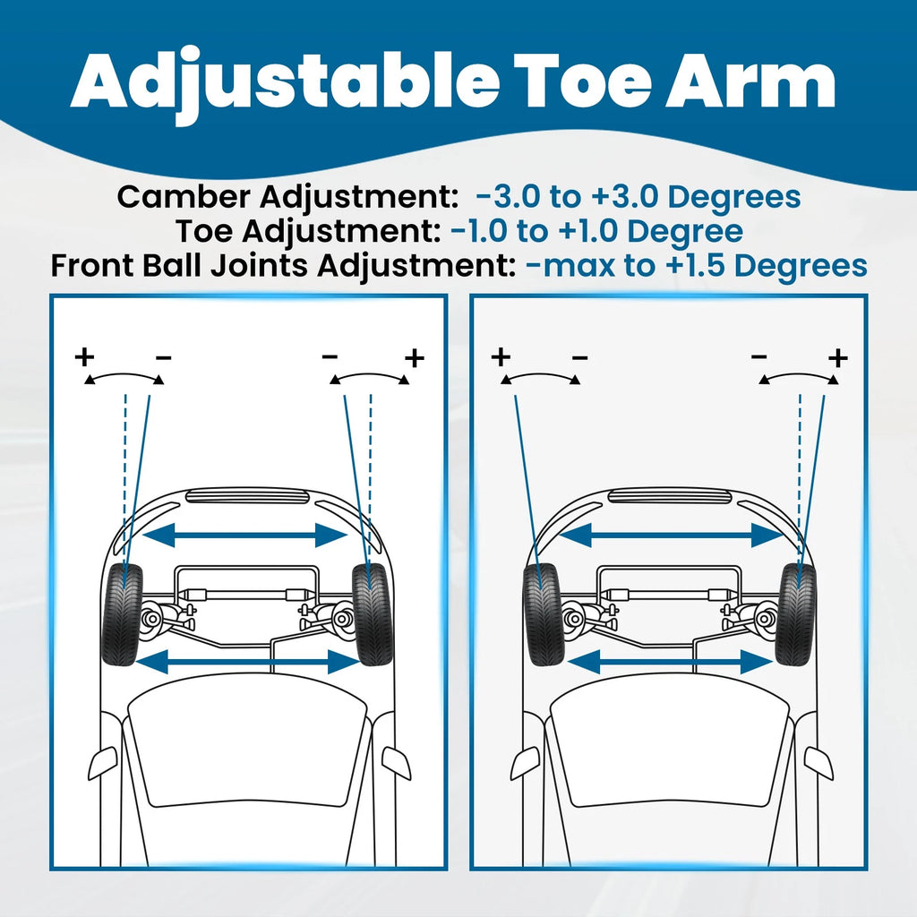 Rear Camber Control Arms Kit & Ball Joints for Honda Accord (2008–2013) TL TSX (2009–2013)