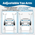Rear Camber Control Arms Kit & Ball Joints for Honda Accord (2008–2013) TL TSX (2009–2013)