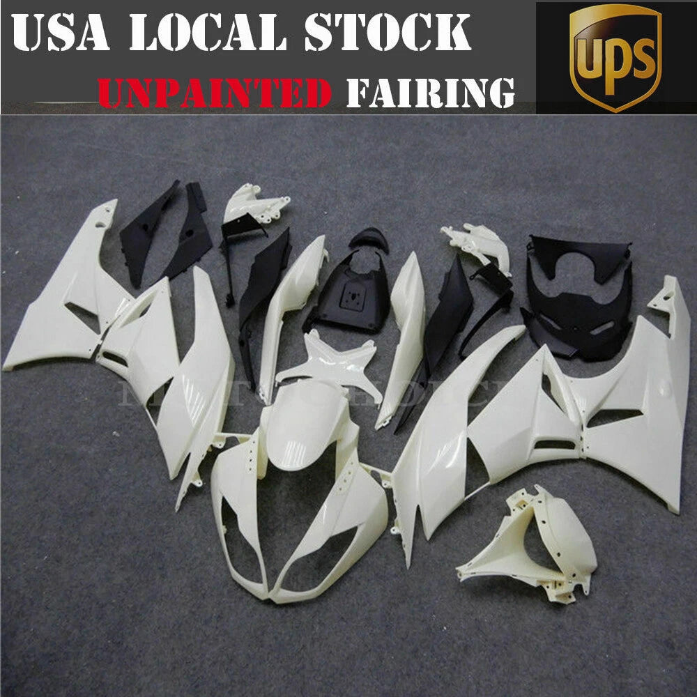 Unpainted Fairing Kit for Kawasaki Ninja ZX6R (2009–2012) 636 ZX-6R 10 11