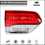 Driver Side Halogen Red Brake Tail Light for Jeep Grand Cherokee (2014–2020)