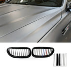 Gloss Black M-Style Front Grille for BMW 6 Series E63 (2003–2010)