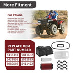Air Filter Box Lid Kit for Polaris Sportsman 500 6x6 (2000–2008)