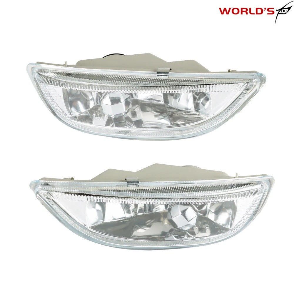Pair Clear Fog Lights for Toyota Corolla (2001–2002)