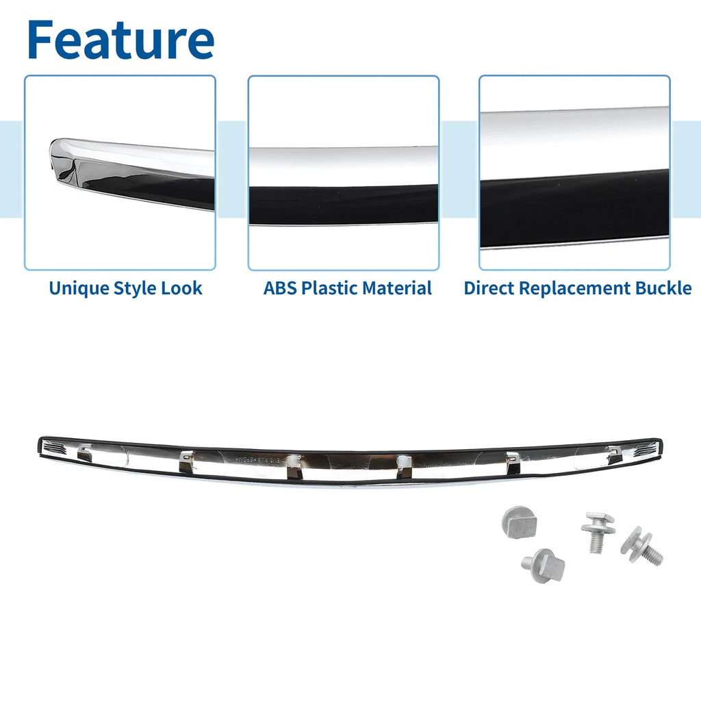 Front Lower Hood Bumper Grille for Nissan Sentra (2010–2012) Chrome 634149975020