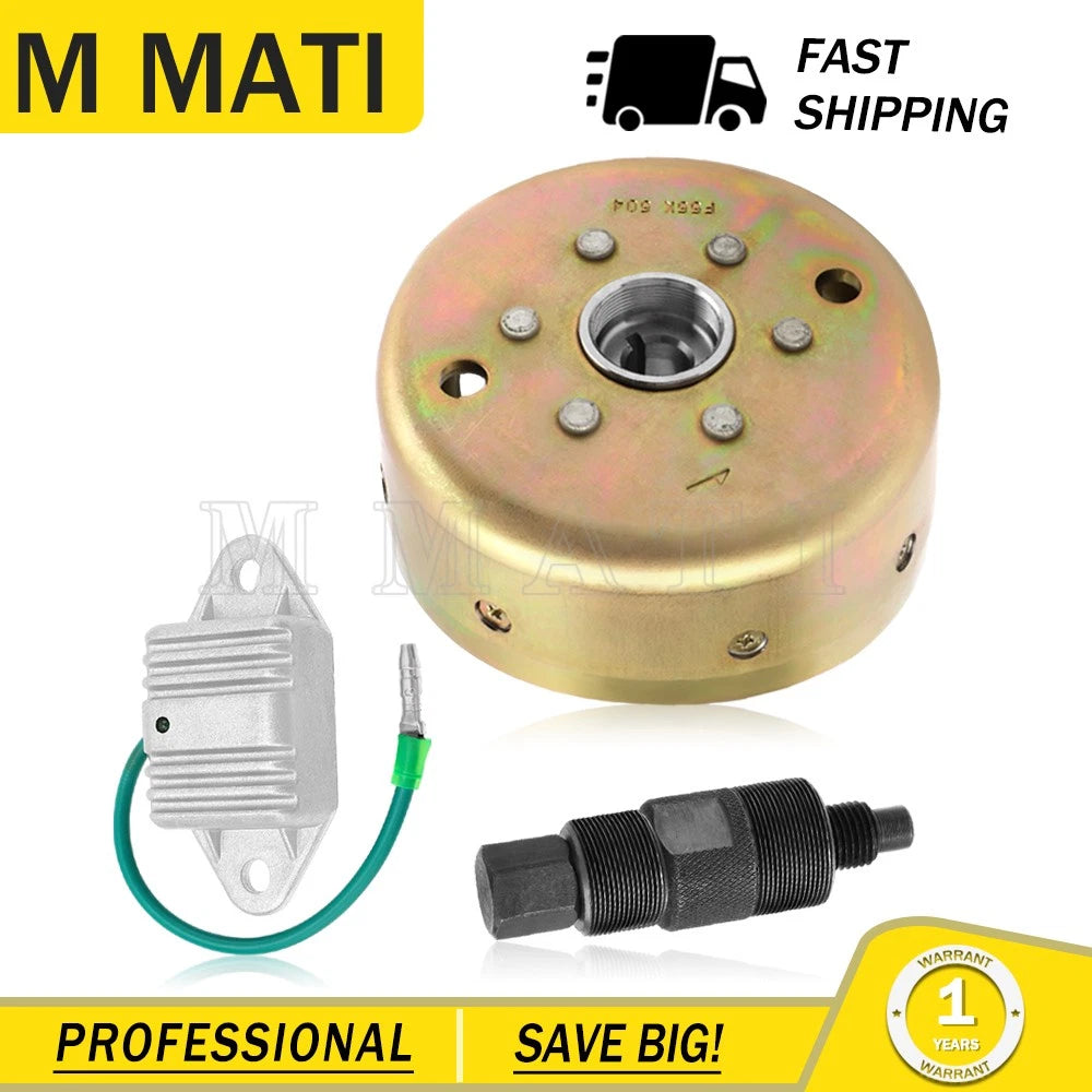 Flywheel & Voltage Regulator & Puller for Yamaha Blaster (1988–2006)