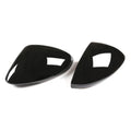 Glossy Black Side Rearview Mirror Caps for Alfa Romeo Stelvio (2017-2022)