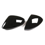 Glossy Black Side Rearview Mirror Caps for Alfa Romeo Stelvio (2017-2022)