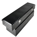 70"x20"x14.75" Black Aluminum Tool Box for Truck Pickup Trailer (Fits Various)