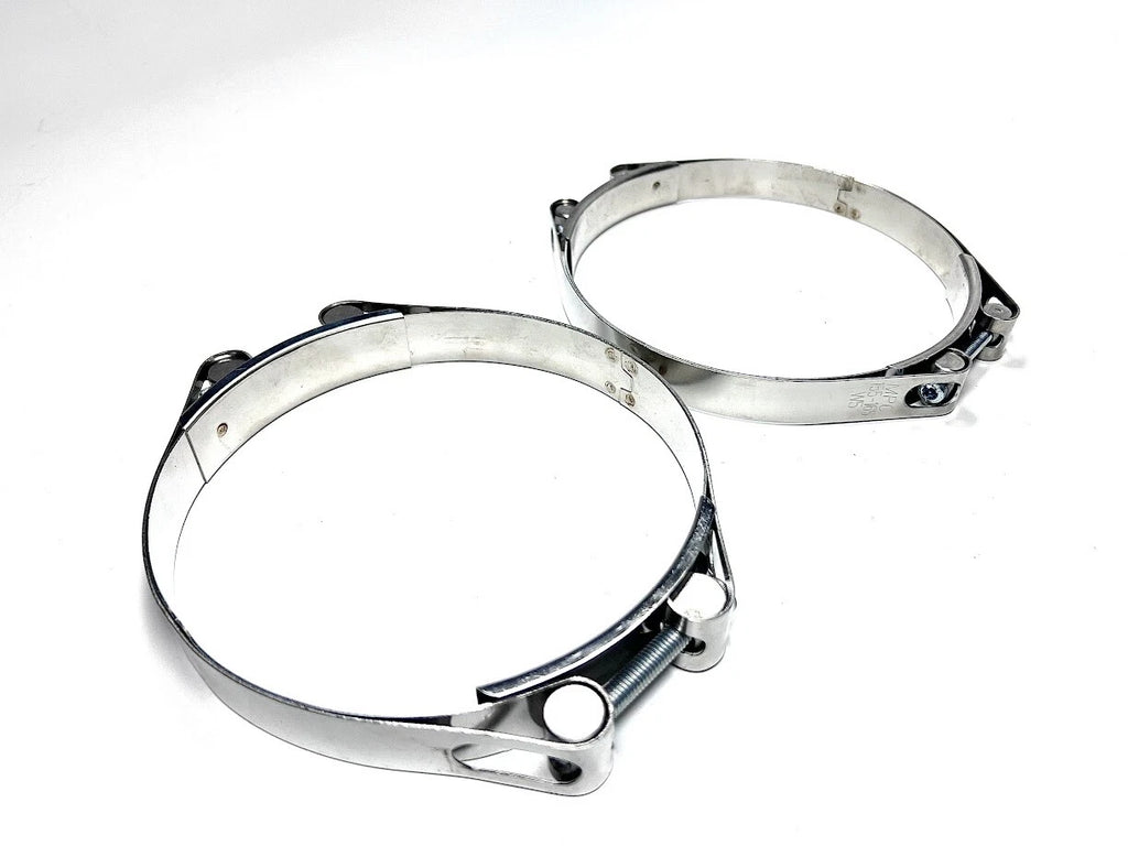 Set of 2 T-Bolt Exhaust Clamps for Tridon DS5155A (155mm - 165mm)