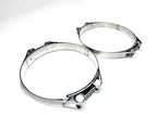 Set of 2 T-Bolt Exhaust Clamps for Tridon DS5155A (155mm - 165mm)