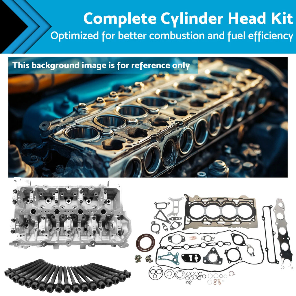 Complete Cylinder Head Kit w/ Gaskets & Bolts for Mitsubishi Triton (2015–2023)