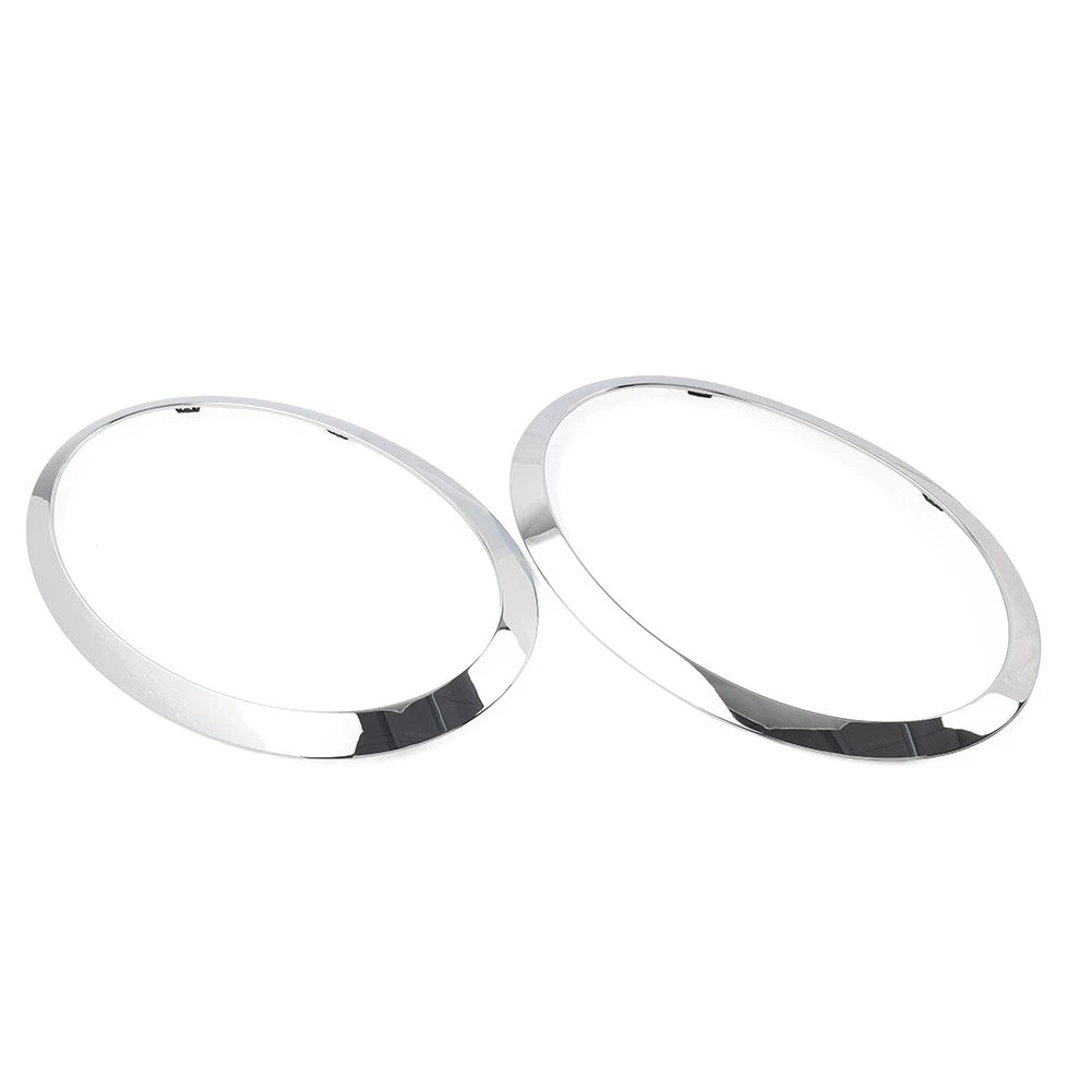 Headlight Bezel Ring Trim Cover for BMW Mini Cooper F55 F56 F57 (2014–2023)