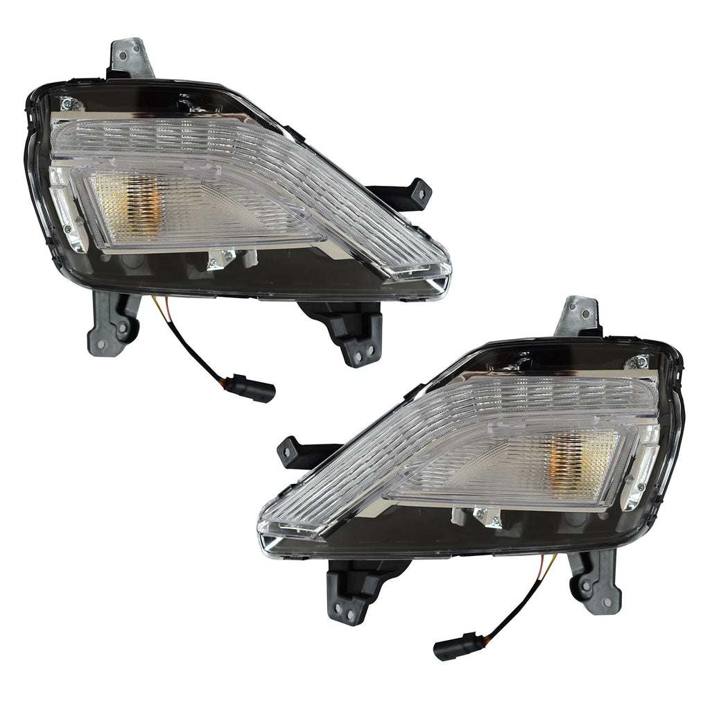 Front LED Fog Lights for Chevy Spark (2019–2022) Left+Right