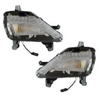 Front LED Fog Lights for Chevy Spark (2019–2022) Left+Right