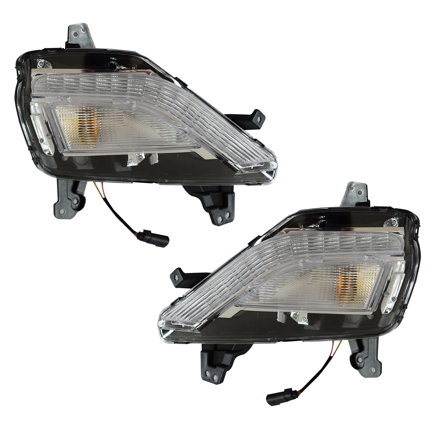 Front LED Fog Lights for Chevy Spark (2019–2022) Left+Right