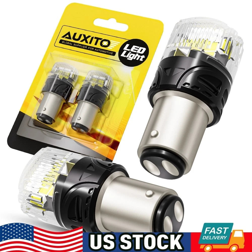 54-SMD LED Bay15D 1157 P21/5W Canbus Brake Stop Tail Lights Lamp