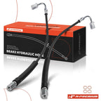 2X Front Brake Hydraulic Hose for Chevrolet Corvette (2015–2019)