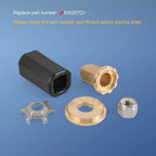 Propeller Hub Kit for Mercury MerCruiser Alpha (Fits Various Models)
