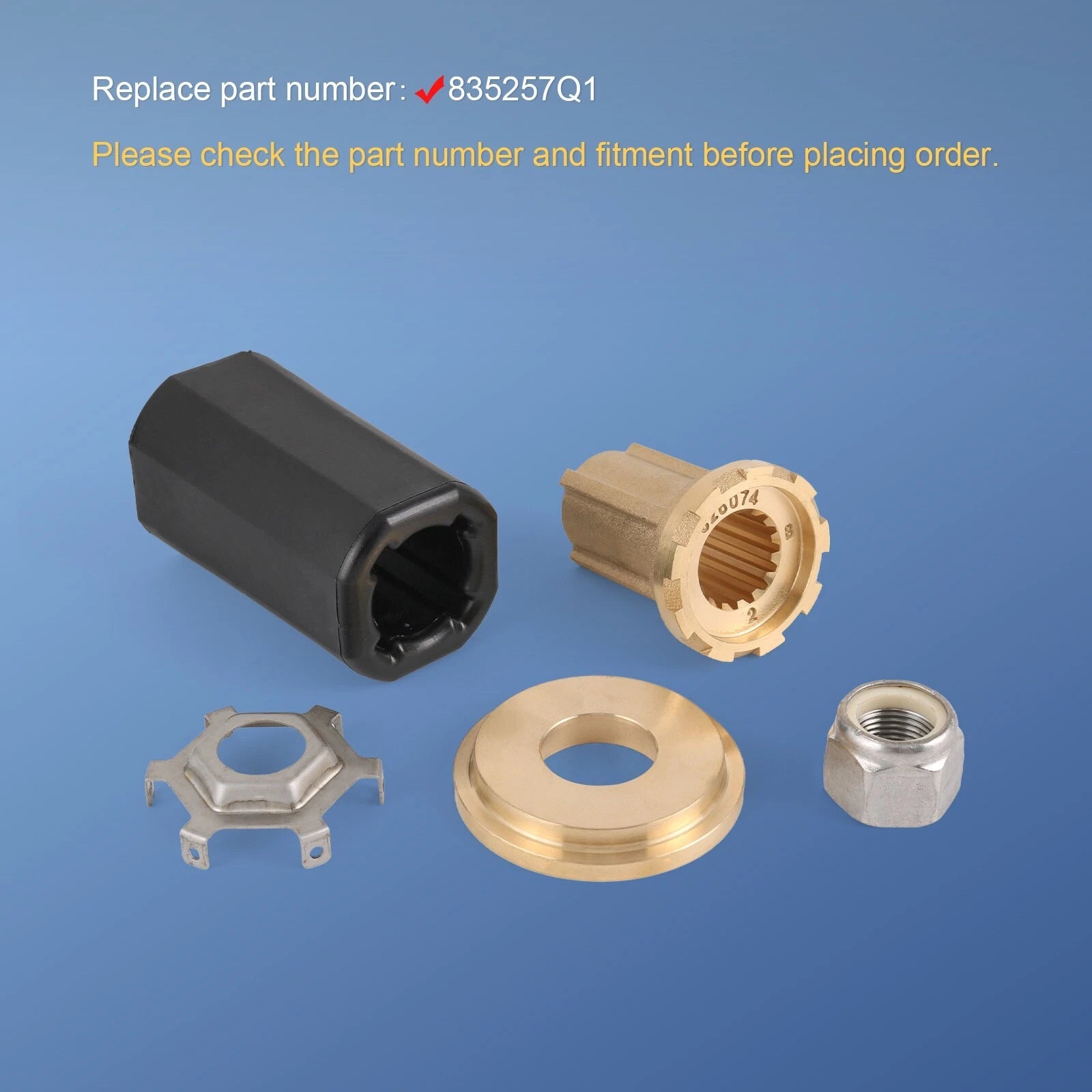 Propeller Hub Kit for Mercury MerCruiser Alpha (Fits Various Models)