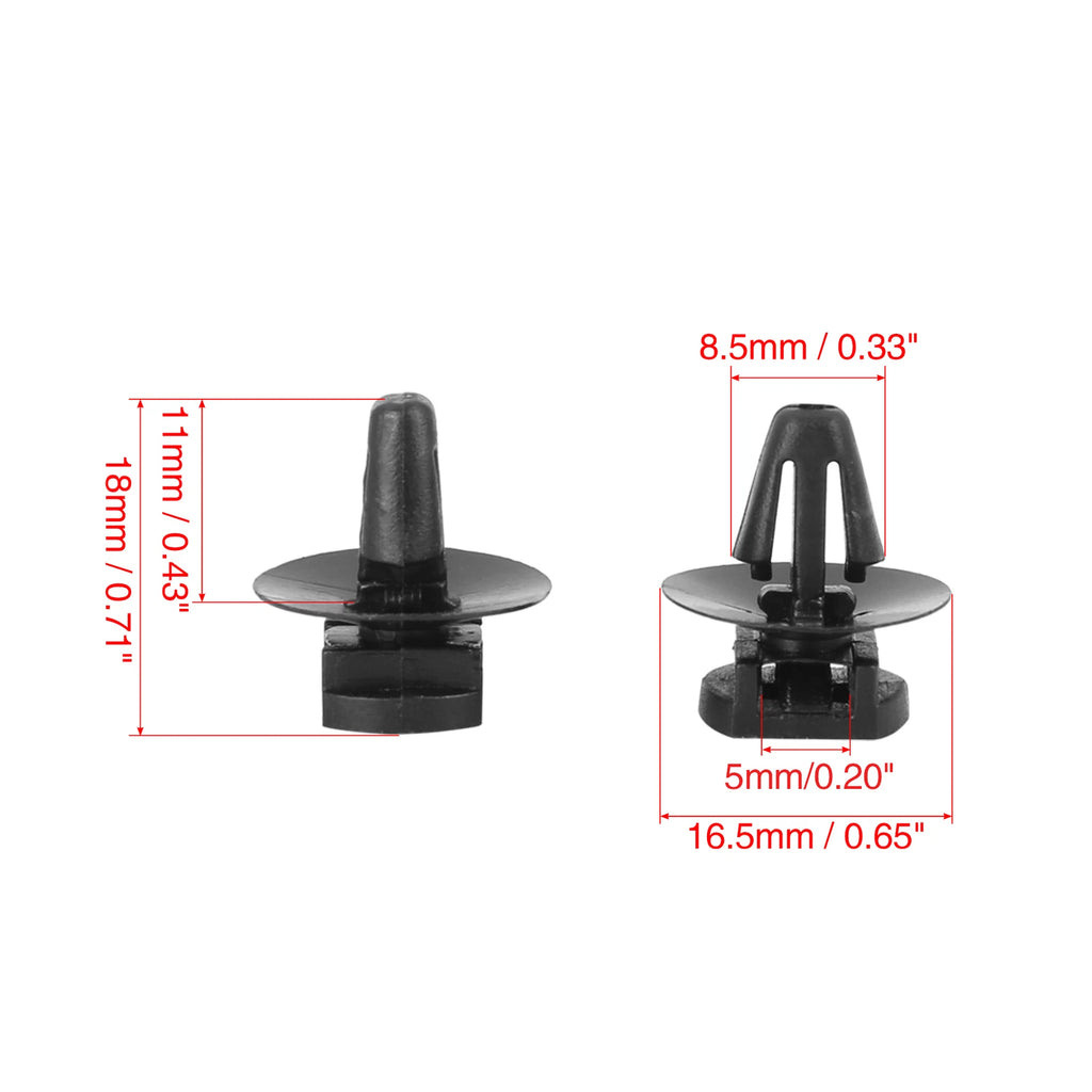 10pcs Fastener Clip Retainer with Cable Tie for Audi Skoda 