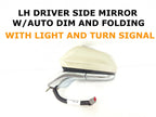 Left Side Mirror with Turn Signal & Auto Dim for Lincoln MKZ (2013–2016) HP5317683 EC5JJJ