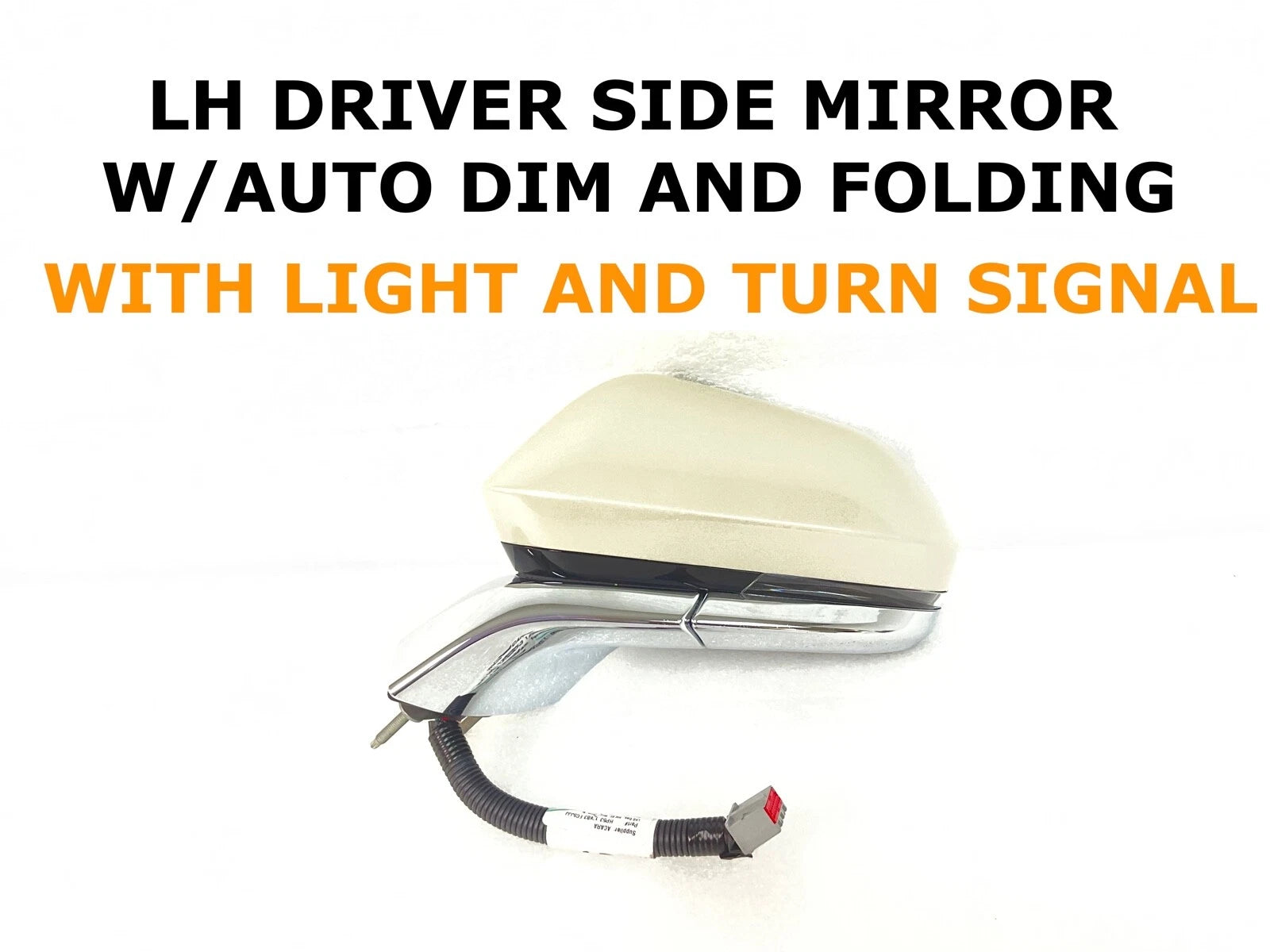 Left Side Mirror with Turn Signal & Auto Dim for Lincoln MKZ (2013–2016) HP5317683 EC5JJJ