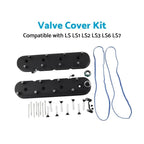 Cast Aluminium Valve Cover Kit for Holden CHEV LS1 LS2 LS3 LS6 LS7 (2001–2017)