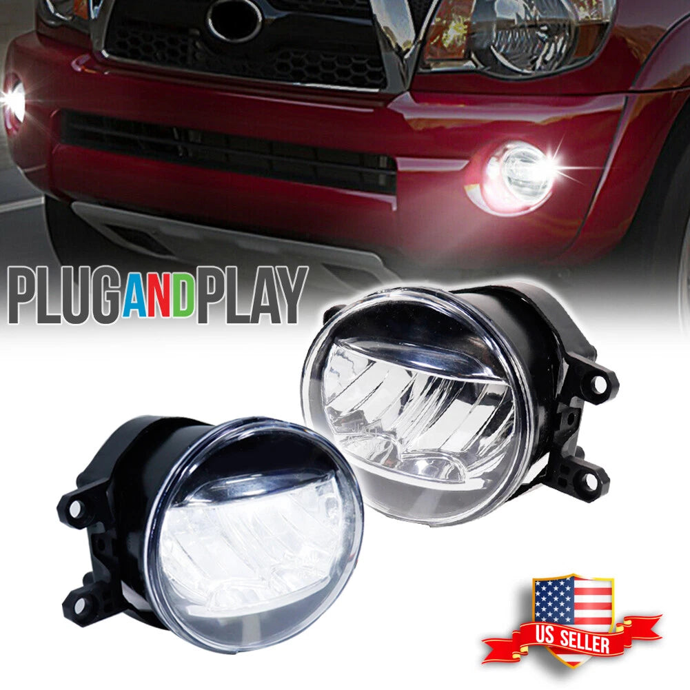 2X LED Projector Fog Light Lamps for Lexus GS350 GS460 GS450h (2011–2015)