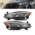 Set of 2 Halogen Headlights for Nissan Kicks (2021–2023) Chrome Left+Right