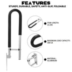Handicap Grab Bars for Bathroom Safety (23.6 Inch, 300lbs Capacity)