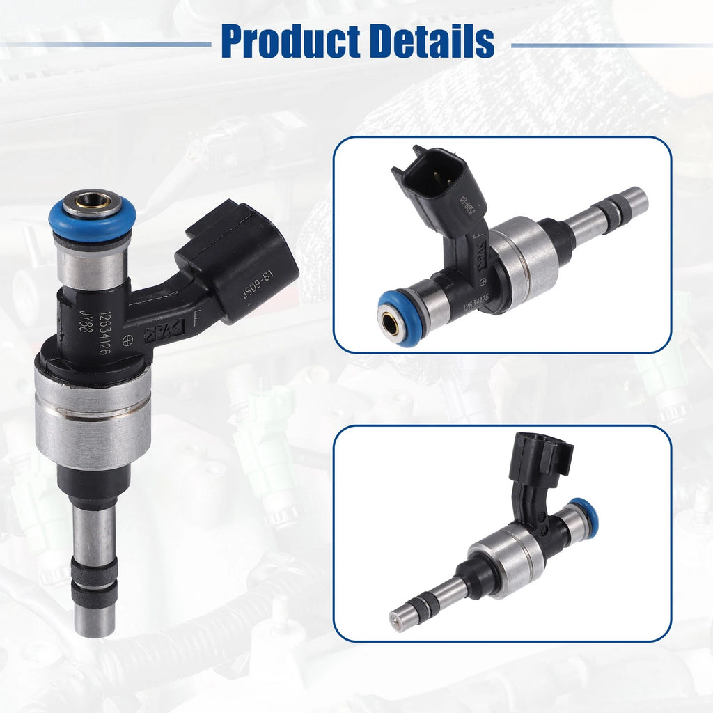 6pcs Fuel Injector Nozzle for Chevrolet Colorado 3.6L (2015–2016) 12634126