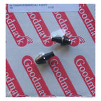 Replacement Rear Pair of License Plate Bracket Bumpers (See compatibility Chart)