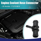 Engine Coolant Hose Connector for BMW Mini Cooper S R53 (2002–2006)