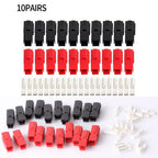10 Pair Red Black 30 Amp 600V Anderson Plug Marine Power Connector