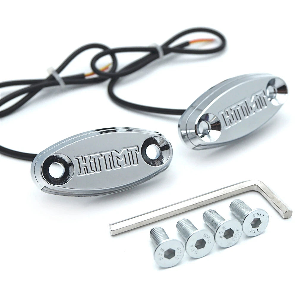 Mirror Block Off Base Plate LED Signal for Honda CBR900RR (2000–2001), CBR600F4 (2001–2006)