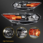 HID Xenon Projector Headlight Assembly for Acura TSX (2011–2013) Pair