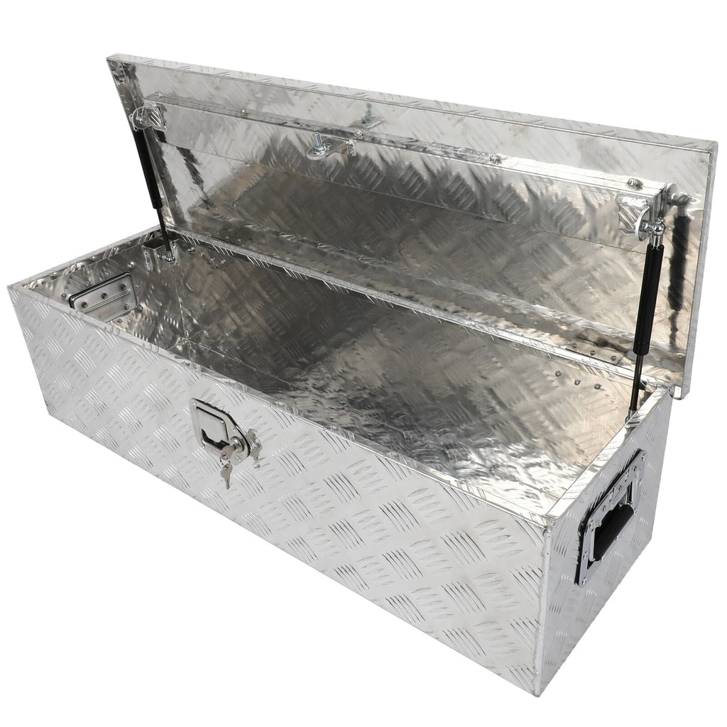 39" Aluminum Pickup Truck Tool Box Storage for Trailer