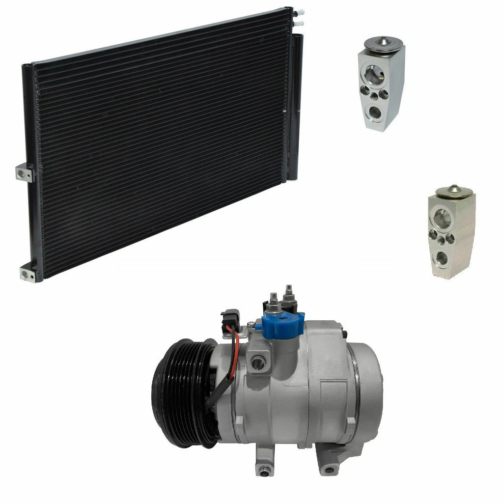 AC Compressor Kit With Condenser for Ford Expedition 5.4L (2009-2010)