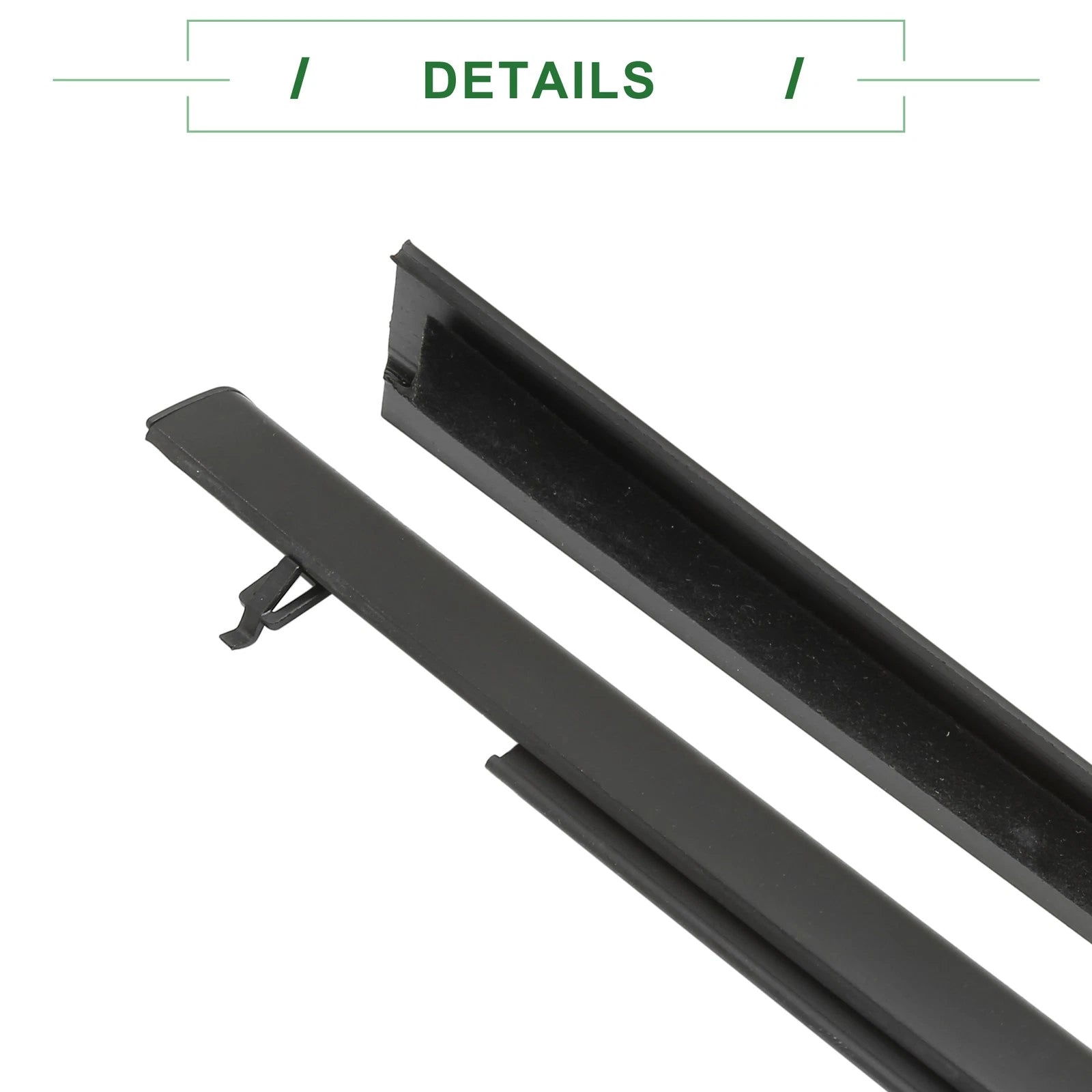 2pcs Weatherstrip Window Seal for Honda City (2016–2023) No. 72950T9AT01