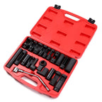 21PC Oxygen Sensor Socket Tool Set for Automotive Vacuum Switch Sending Off