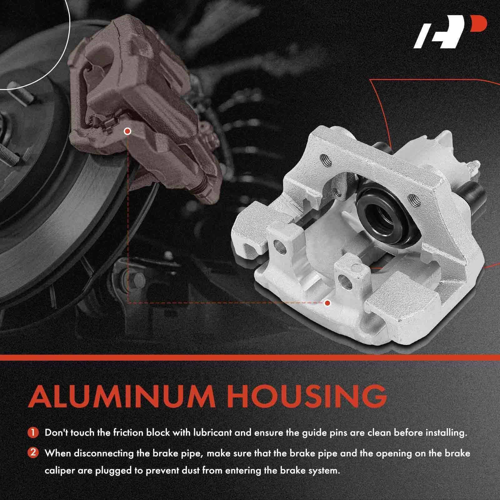 Rear Left Disc Brake Caliper with Bracket for BMW 525i 525xi 528i 535xi (2001–2007)